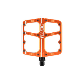 Deity Flat Trak Pedals Orange