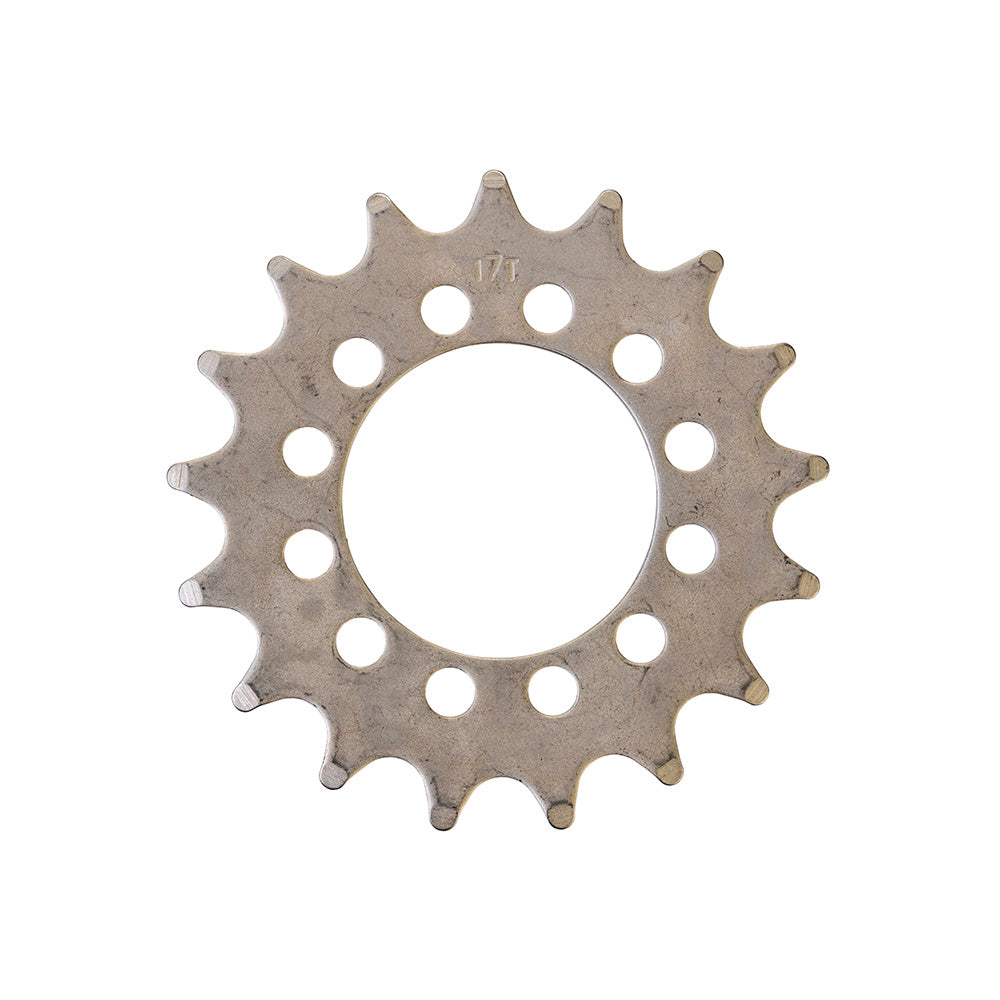 gusset disc mount fixed sprocket Silver 17T