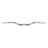 gusset beard bar Silver 750mm