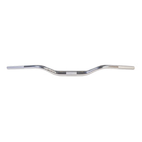 gusset beard bar Silver 750mm