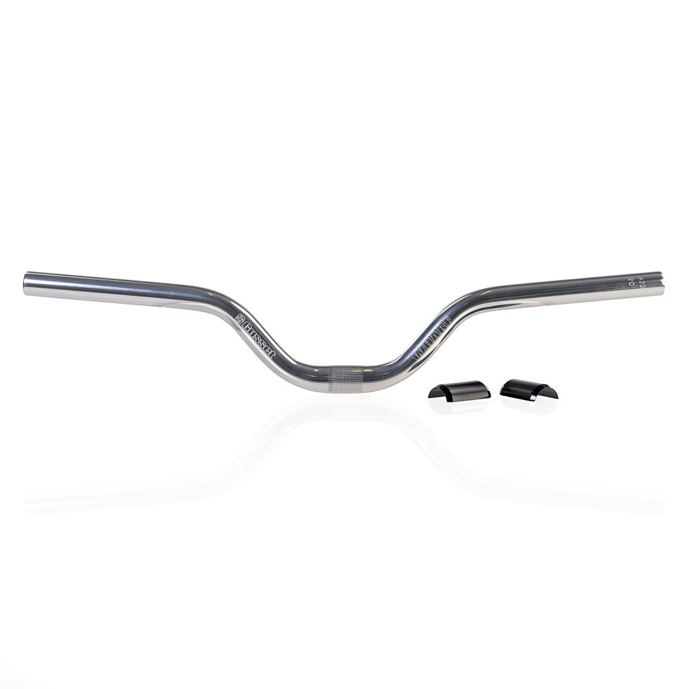 gusset wharf bars high rise urban alloy bars Silver 560mm