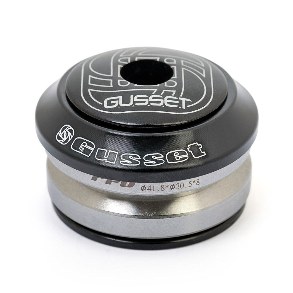 gusset integrated headset 1 1 8 Black 1 1/8"