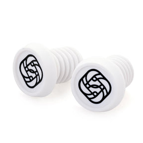 gusset bmx push in plugs pairs White 