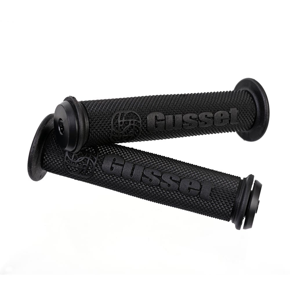 gusset file grips single ply narrow inc expanding plugs Black 135mm