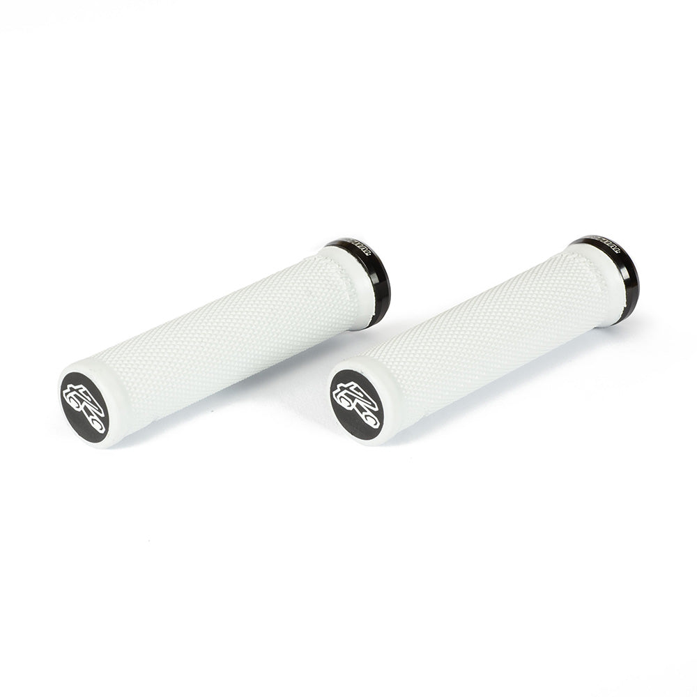Renthal Single collar Lock-On Grips White Ultrasoft
