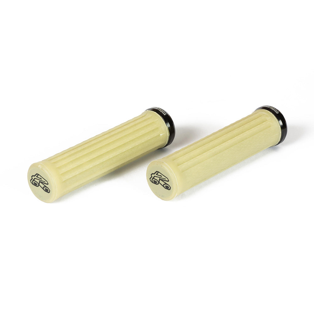 Renthal Traction Single collar Lock-On Grips Yellow Aramid