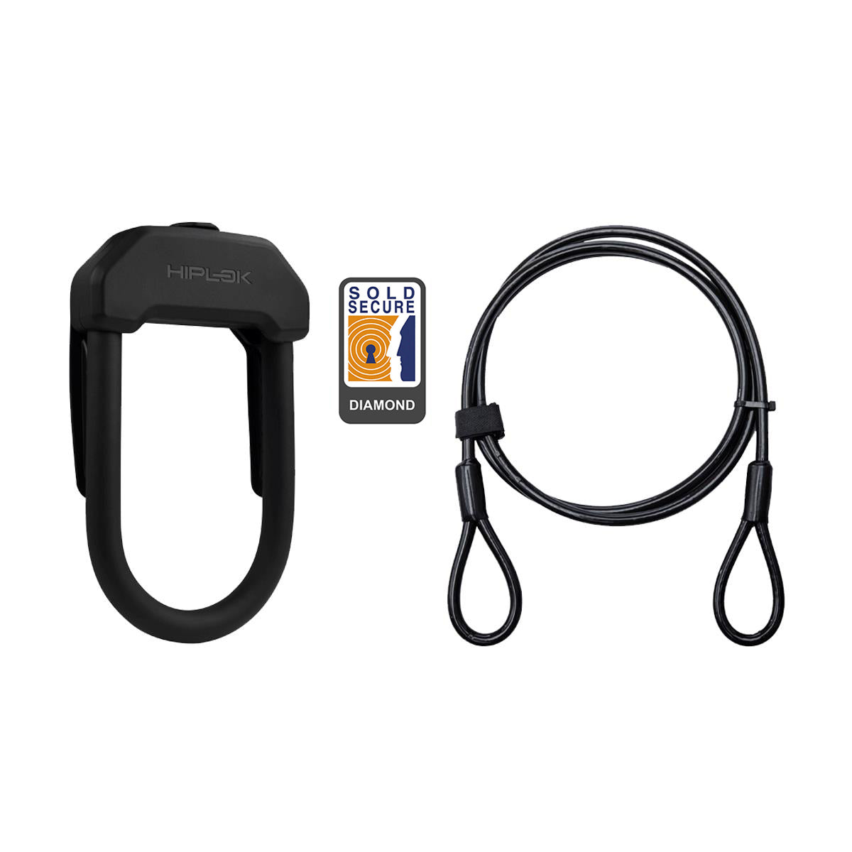 Hiplok DX+ D Lock & 2M Cable