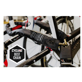 Hiplok Homie Stay At Home Chain Lock 10mm x 150cm Includes Wall Hook (Gold Sold Secure)