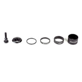Headset Spacer & Top Cap Kit Black 11/8"