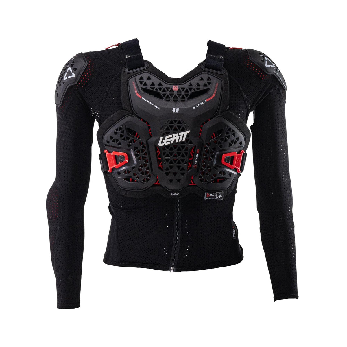 Leatt Hybrid JR 4.5 Body Protector Black L/XL