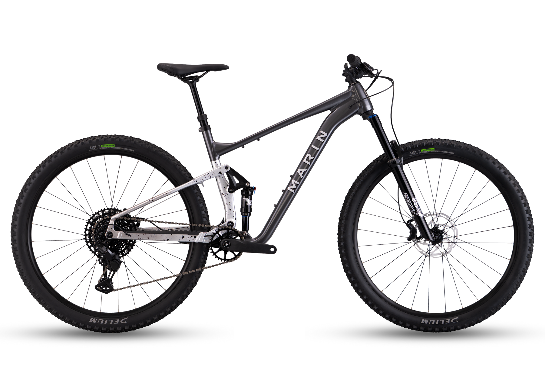 Marin Tam 1 Full Suspension Mountain Bike Black/Grey L