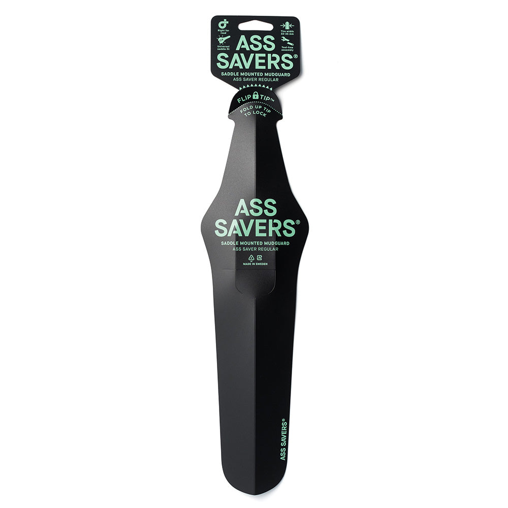 Ass Savers Ass Saver Regular Rear Mudguard Black