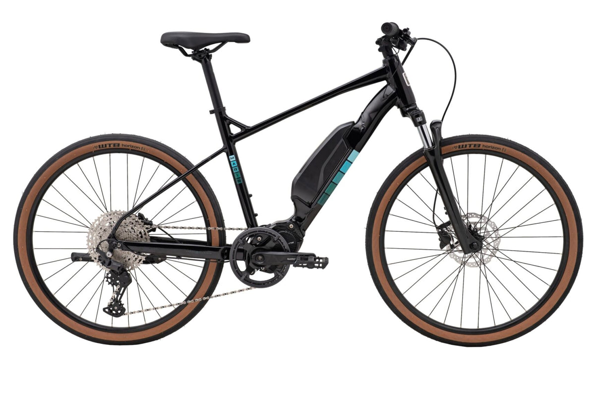 Marin Sausalito 2 Electric Hybrid Bike Black/Teal Size