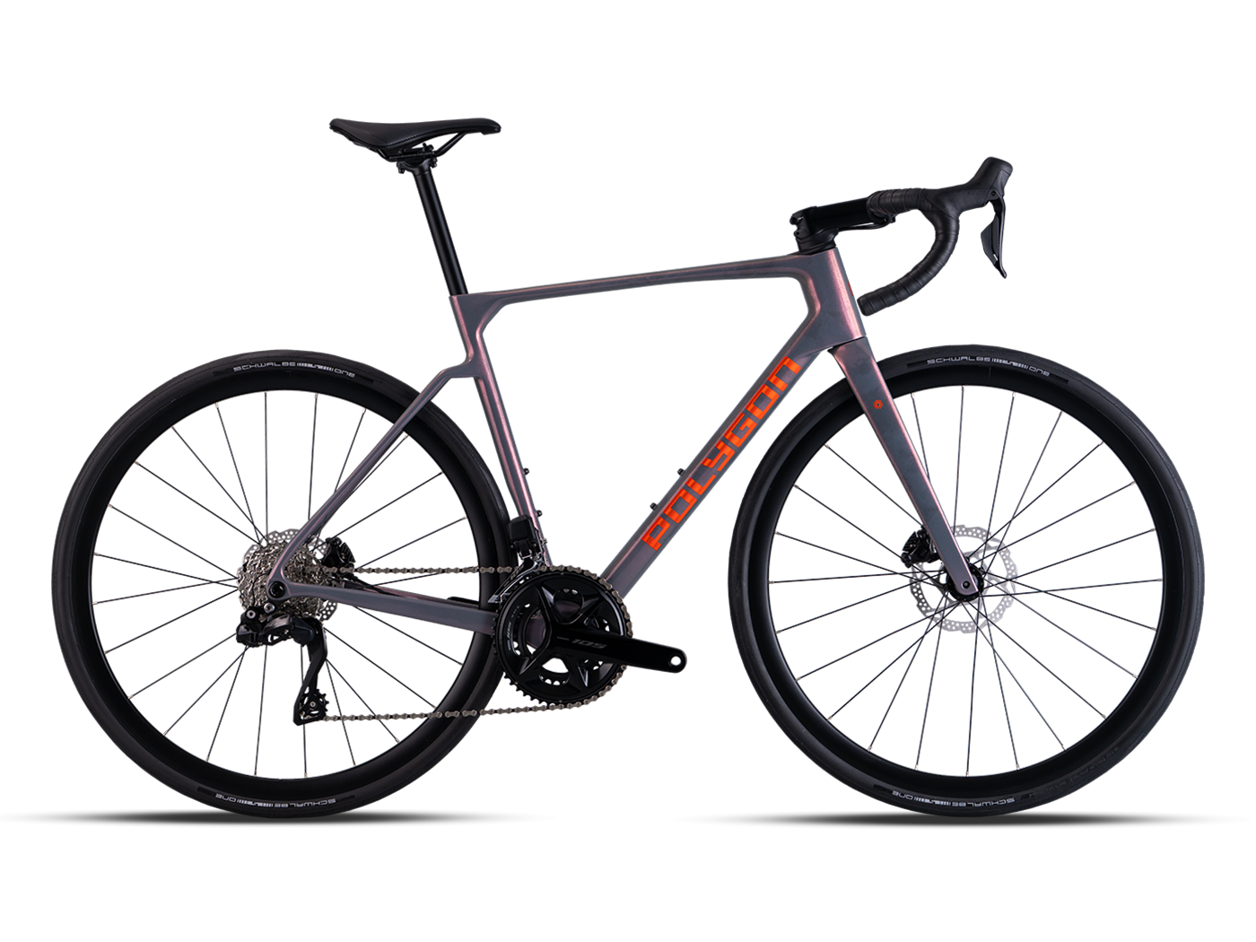 Polygon Strattos 7 Di2 Carbon Road Bike 2026 Grey XXS