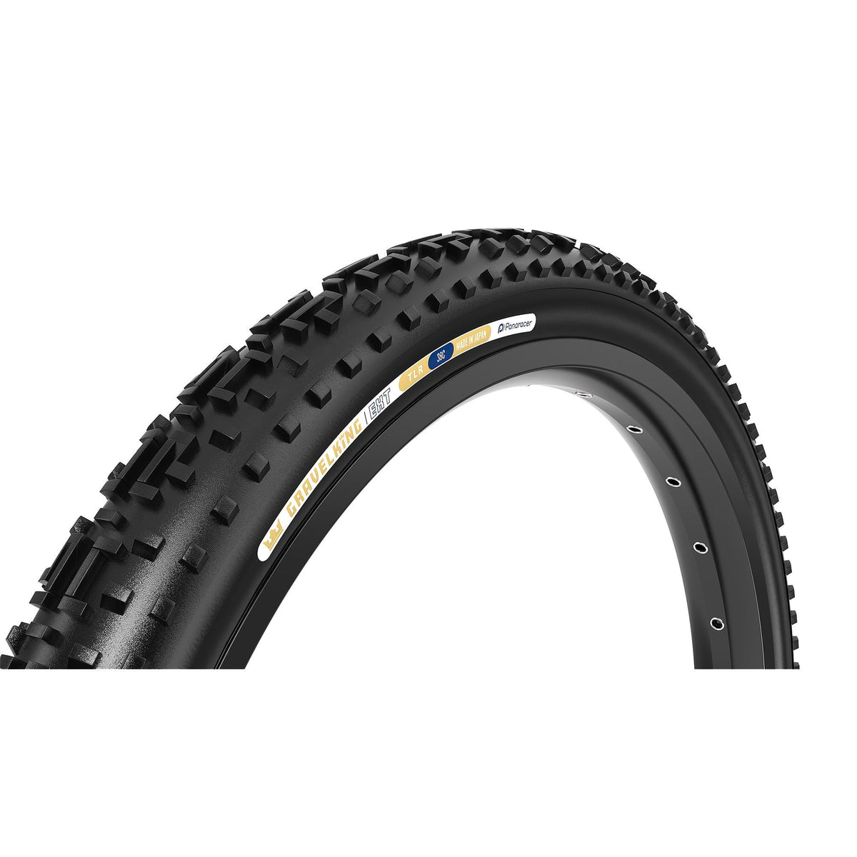 Panaracer Gravelking EXT TLR Gravel Tyre Black/Black 700 x 45c