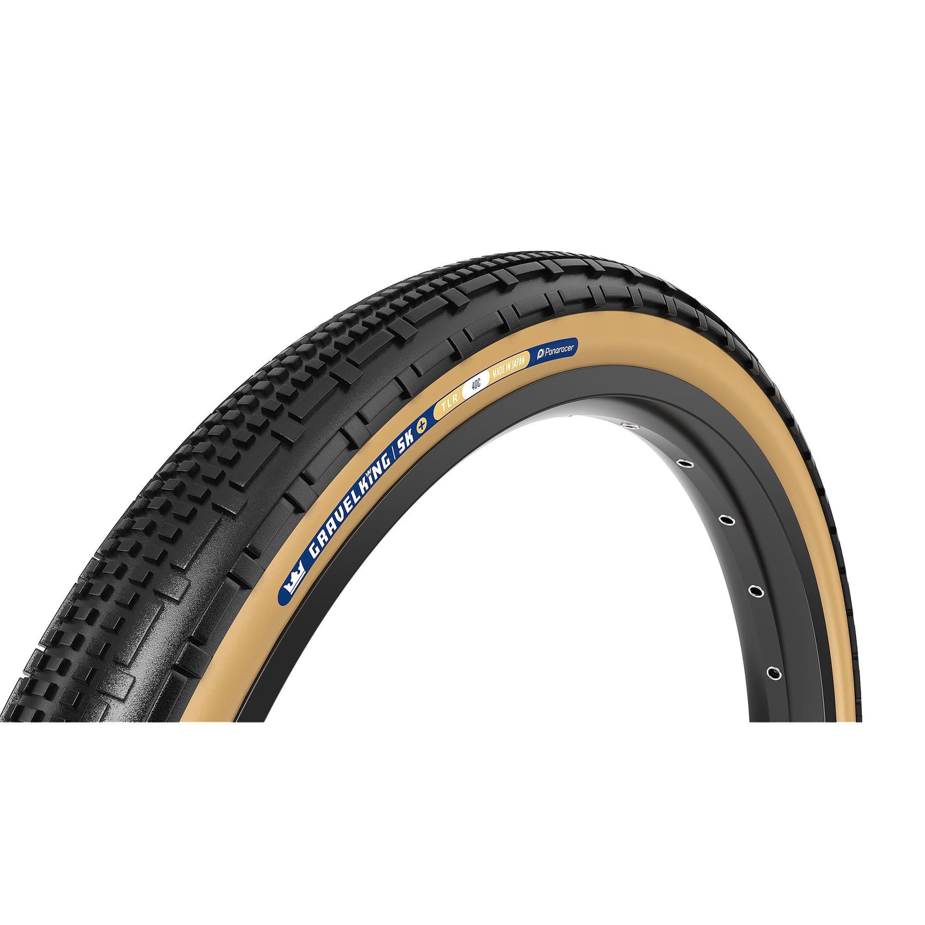 Panaracer Gravelking SK Plus TLR Gravel Tyre Black/Brown 650B x 48c