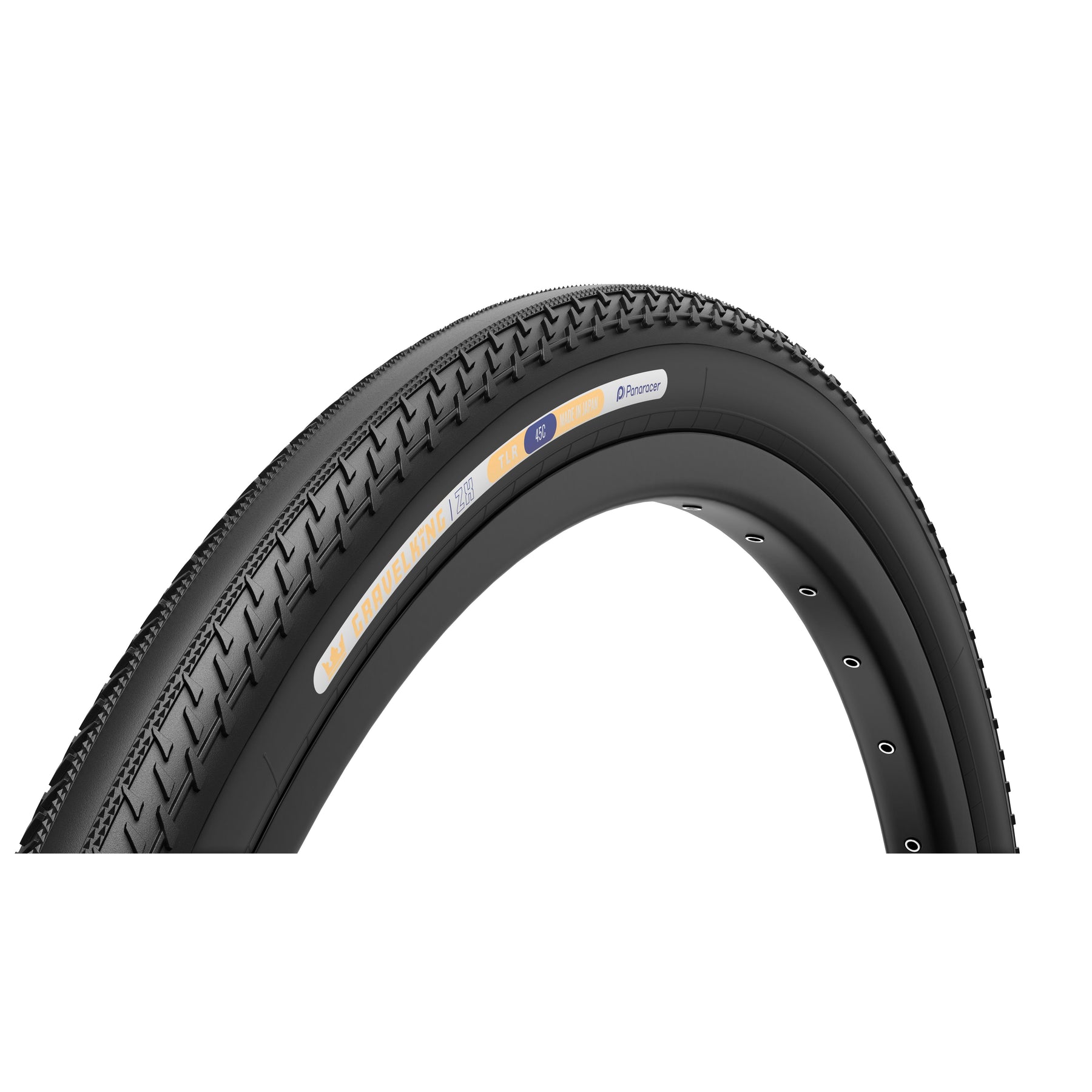 Panaracer GravelKing ZX TLR Gravel Tyre Black/Black 700 x 35c