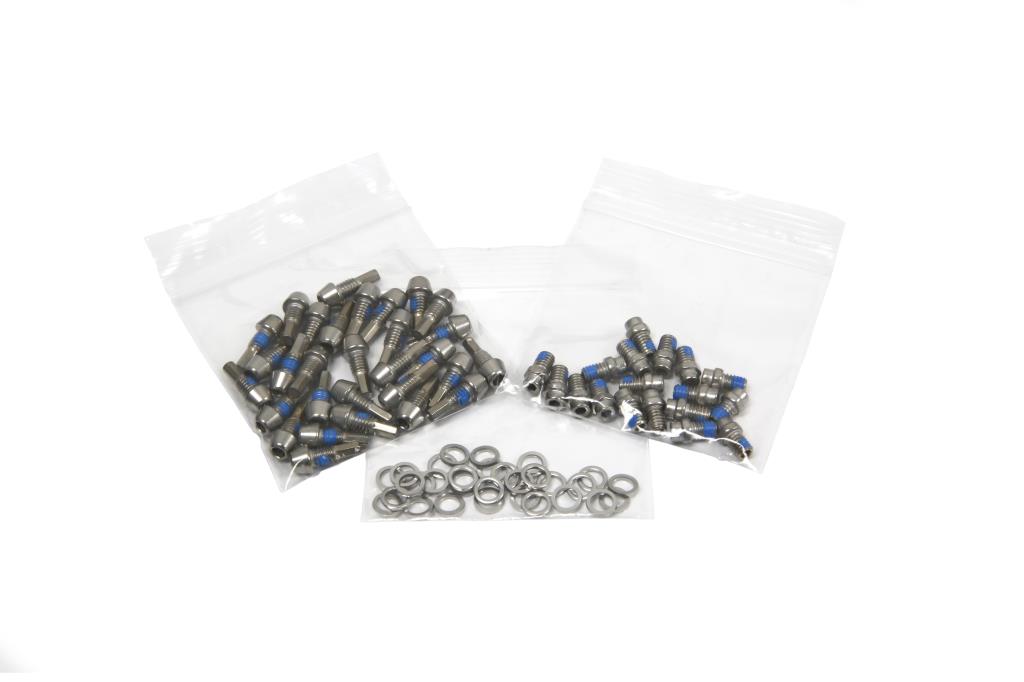 Hope F22 Pedal Pins -Pair (30 LG, 18xM4 and 30 washers)