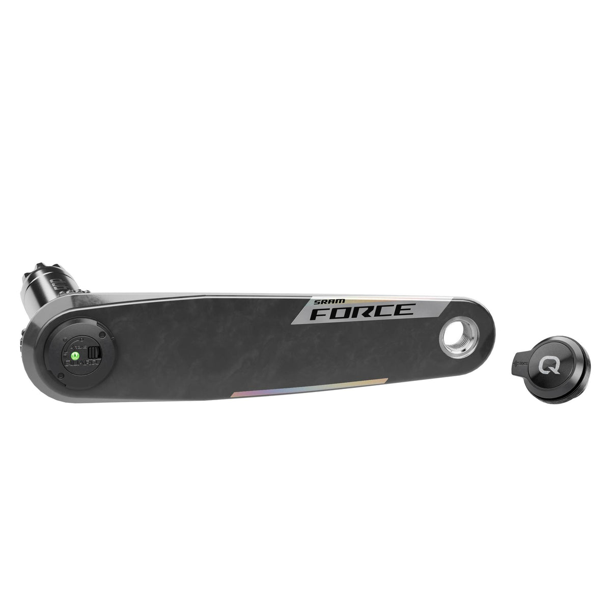 Sram Force E1 DUB Wide Left Arm and Power Meter Spindle Upgrade Kit (Right Arm/BB/Spider/Chainrings non included) Carbon 175mm