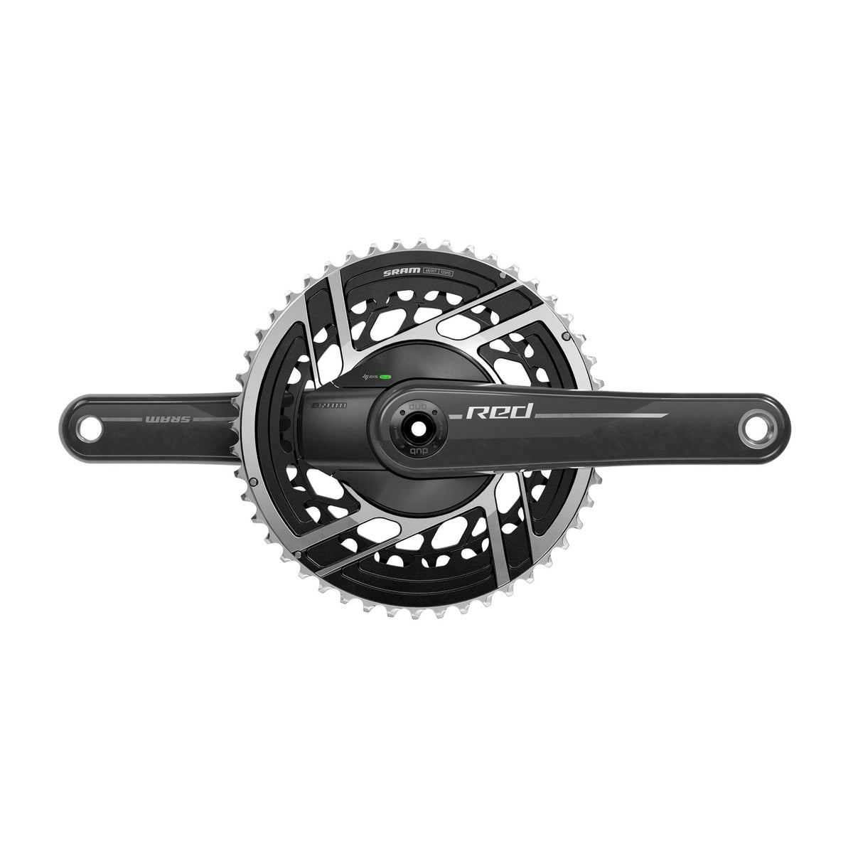 Sram Red AXS E1 DUB Direct Mount Power Meter Spider Black/Silver 175mm 50-37T