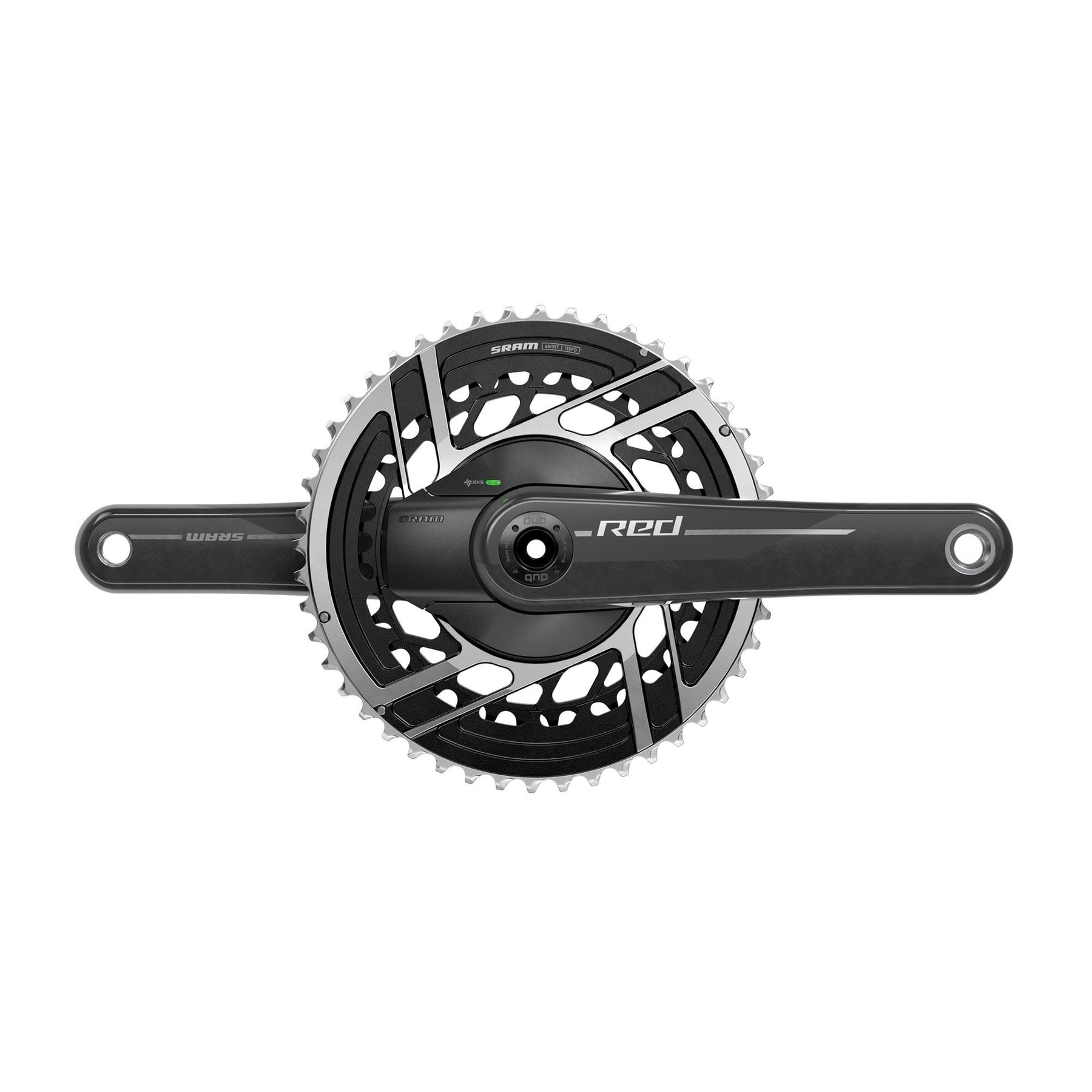 Sram Red AXS E1 DUB Direct Mount Power Meter Spider Black/Silver 175mm 48-35T