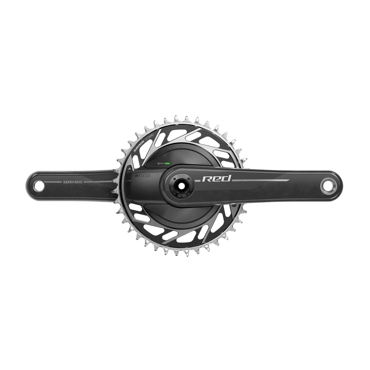 Sram Red AXS XPLR E1 DUB Wide Direct Mount Power Meter Spider Threaded Mount Black/Silver 175mm 42T