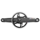 Sram Force AXS 1x XPLR DUB WIDE E1 Crankset w/Power meter spindle - Direct Mount 42T (BB not included) Carbon 175mm
