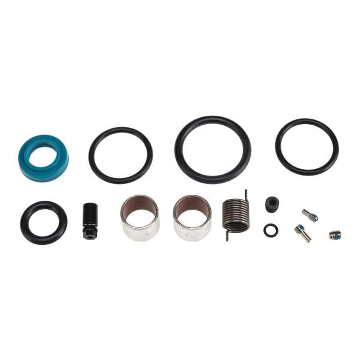 ROCKSHOX SERVICE - 200 HOUR/1 YEAR SERVICE KIT (INCLUDES SEALHEAD SEALS, PISTON SEAL, GLIDE RINGS, IFP SEALS, REMOTE SPARES, GREASE) - SUPER DELUXE COIL REMOTE (2018+)