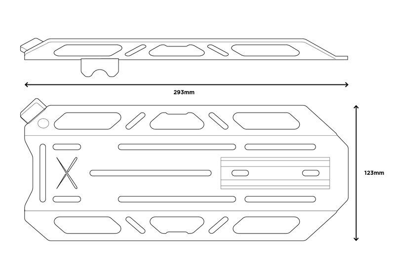 Restrap Switch Rack Cage