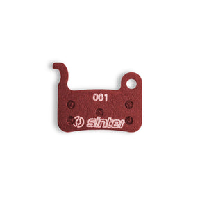 Sinter 01 Shimano A-Type Disc Brake Pads Red