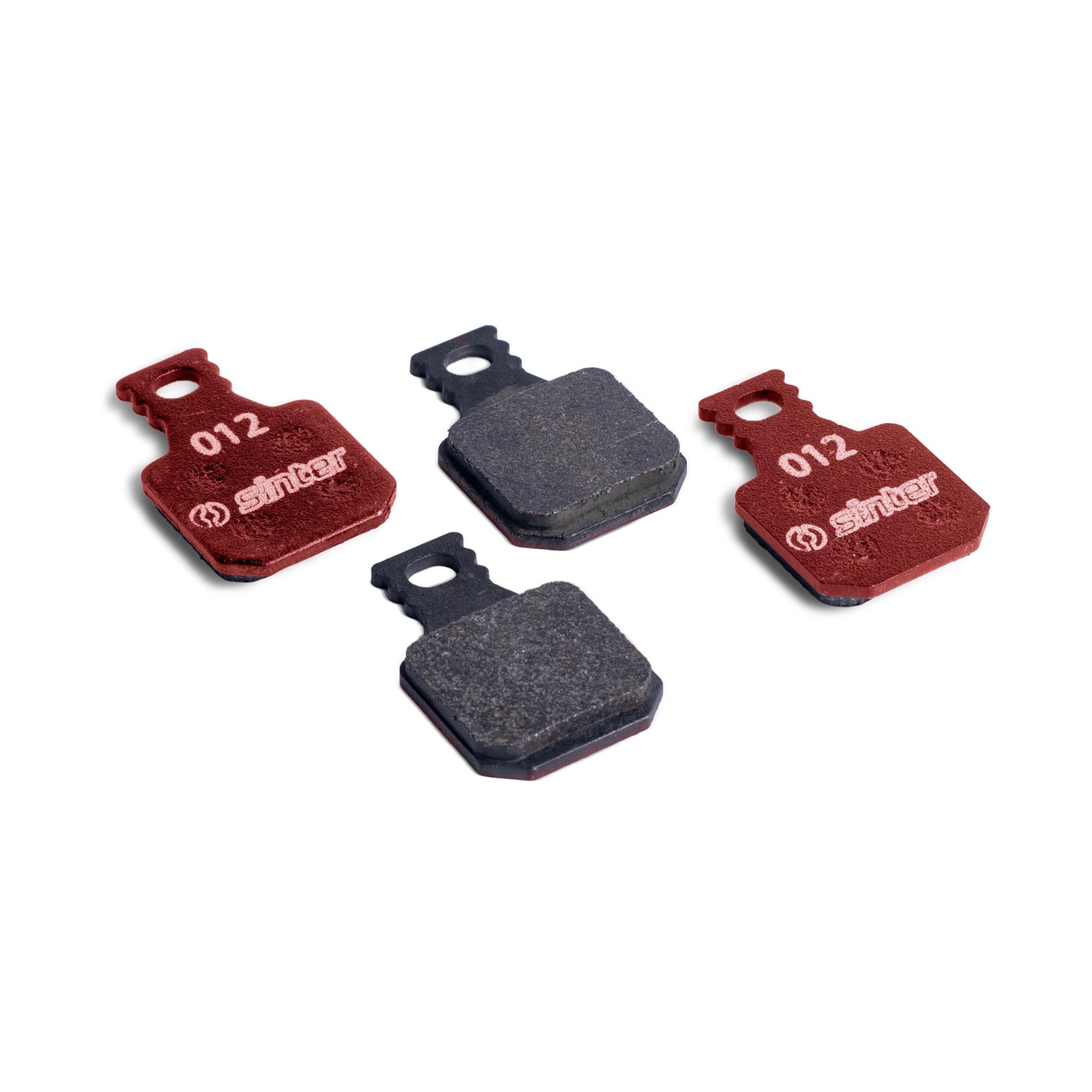 Sinter 12 Magura (4 Piston, 4 Pads) Disc Brake Pads Red