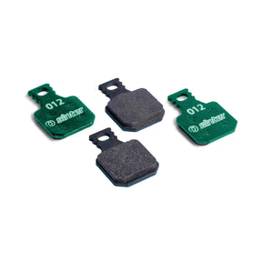 Sinter 12 Magura (4 Piston, 4 Pads) Disc Brake Pads Green