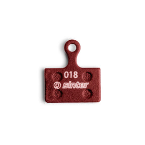 Sinter 18 Shimano K-Type Disc Brake Pads Red