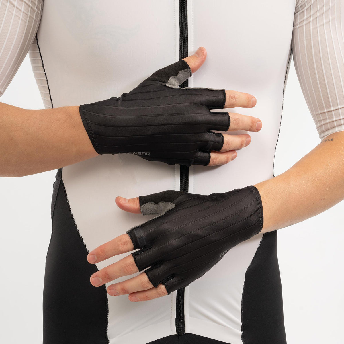 Spatzwear Aero Race Short Finger Glovz Black S