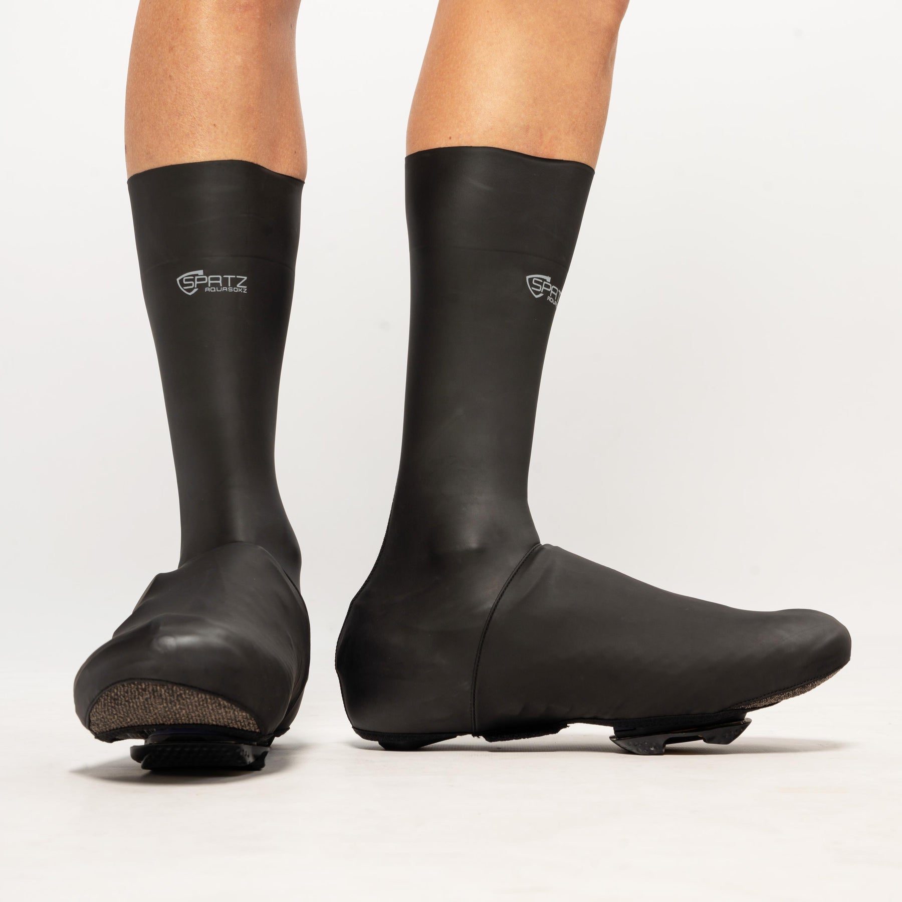 Spatzwear Aquasokz Long Shoe Covers Black S (EU 38-42)