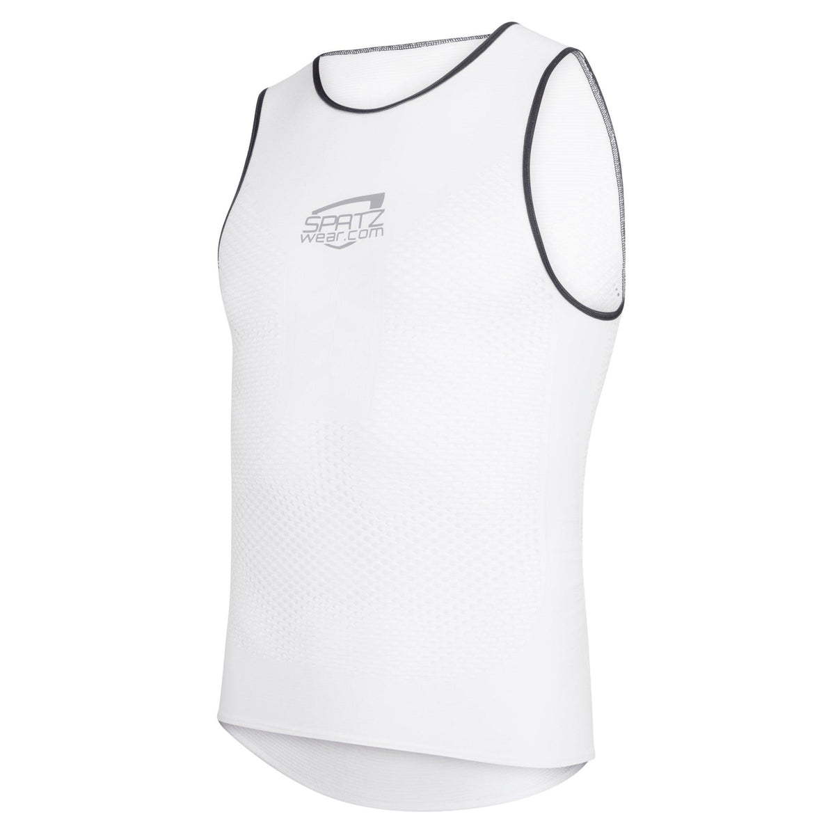 Spatzwear Coolr Summer/Indoor Sleeveless Baselayer White S