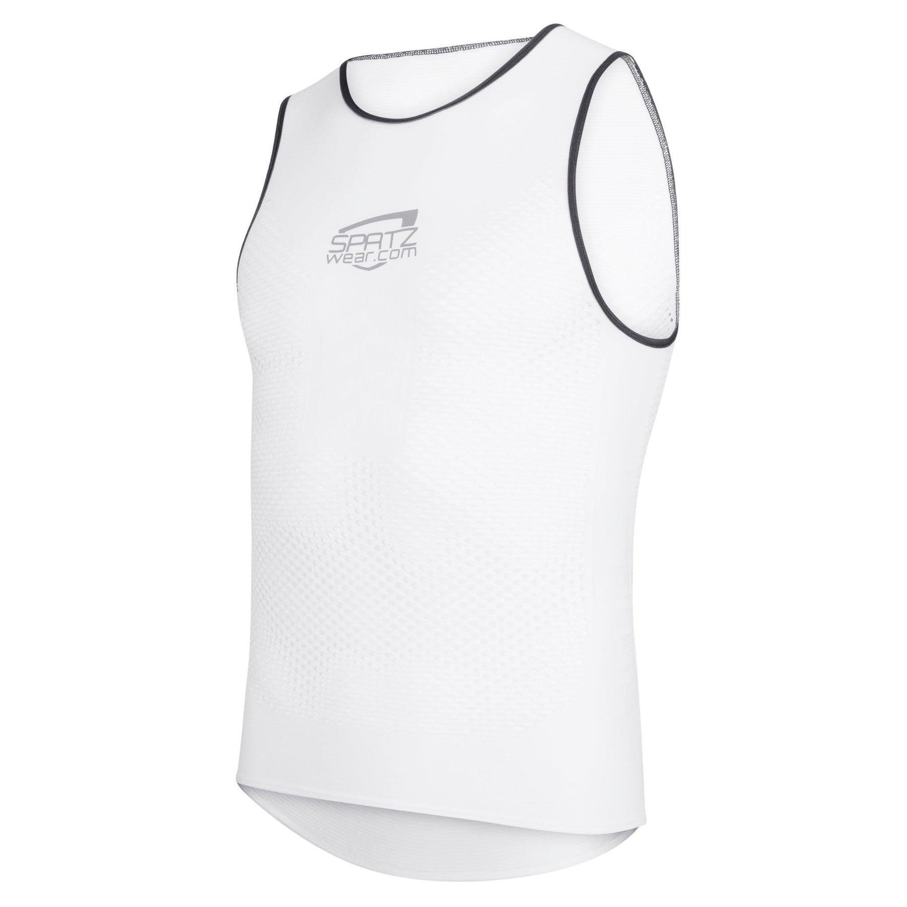 Spatzwear Coolr Summer/Indoor Sleeveless Baselayer White S