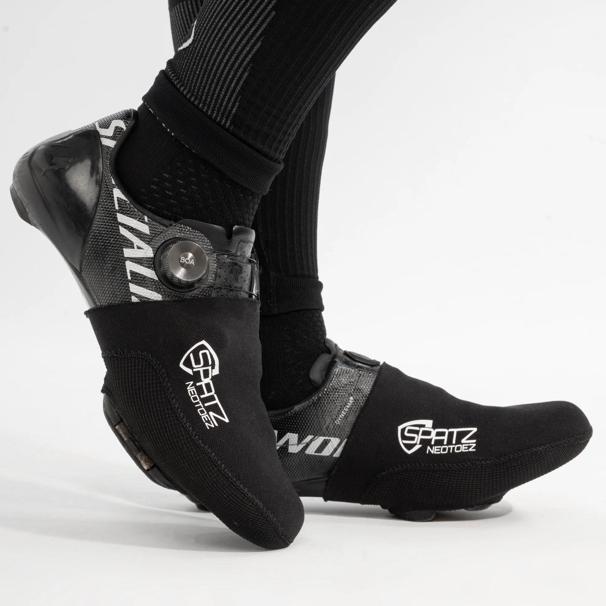 Spatzwear Neotoez Neoprene Toe Warmers Black