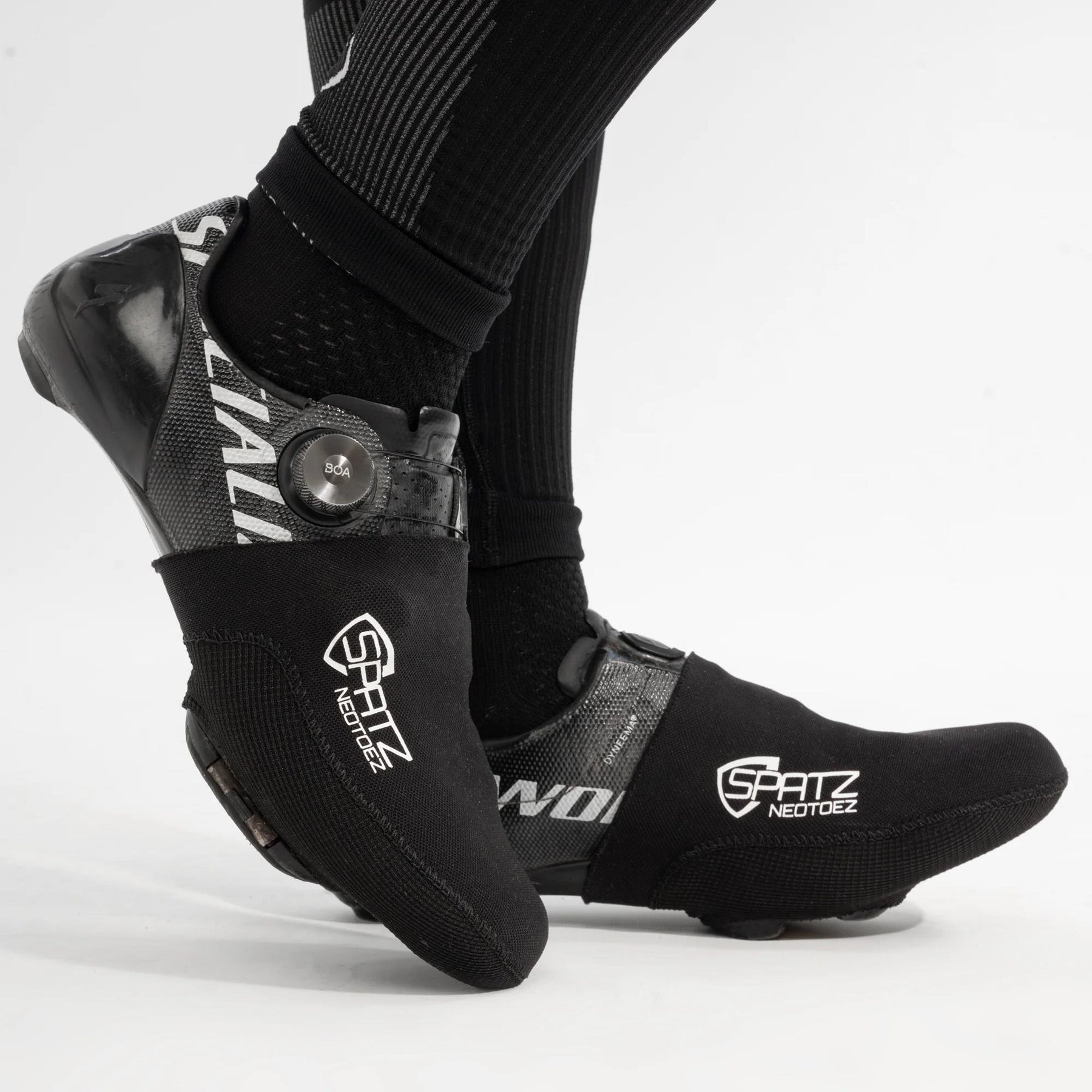 Spatzwear Neotoez Neoprene Toe Warmers Black