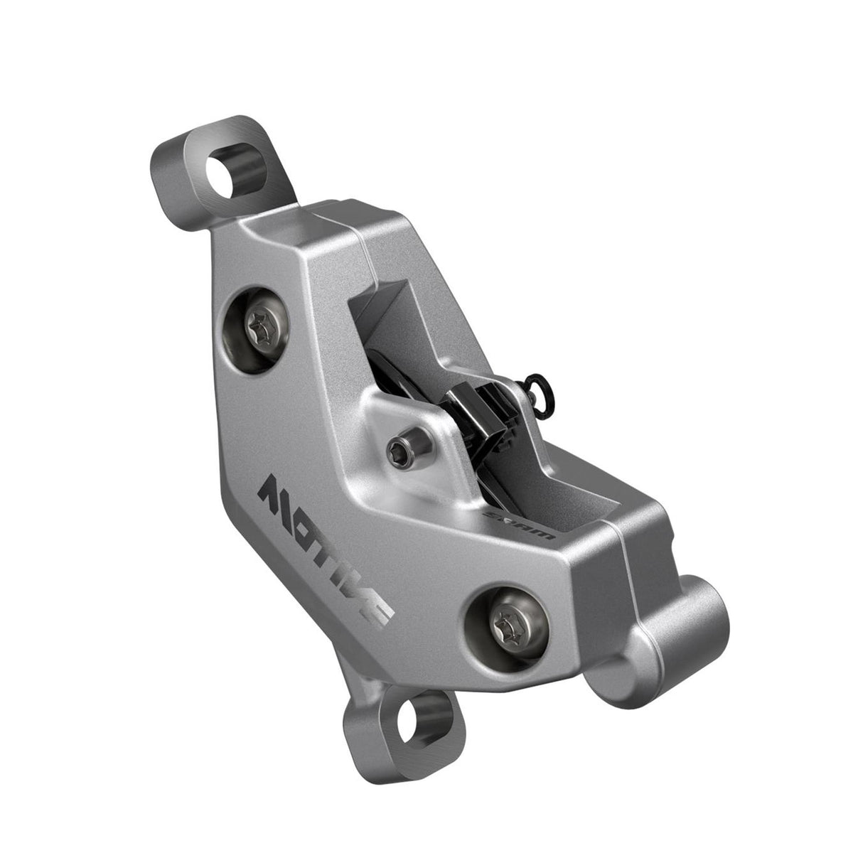 sram motive ultimate a1 disc brake caliper assembly assembled no hose Clear Anodized