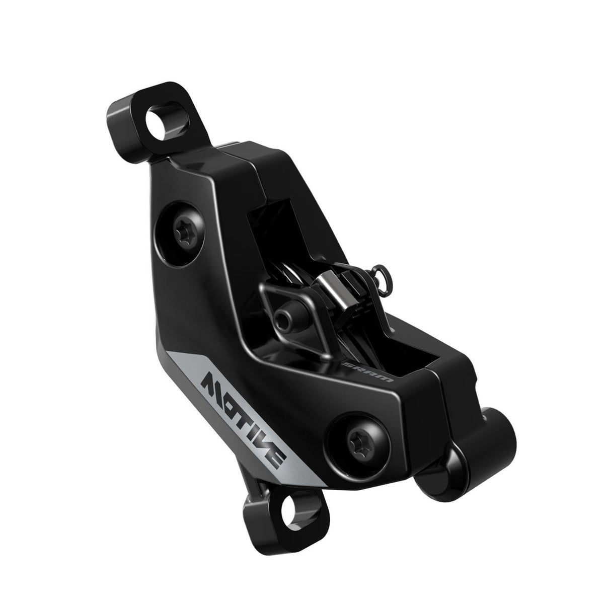 sram motive silver a1 disc brake caliper assembly assembled no hose Gloss Black