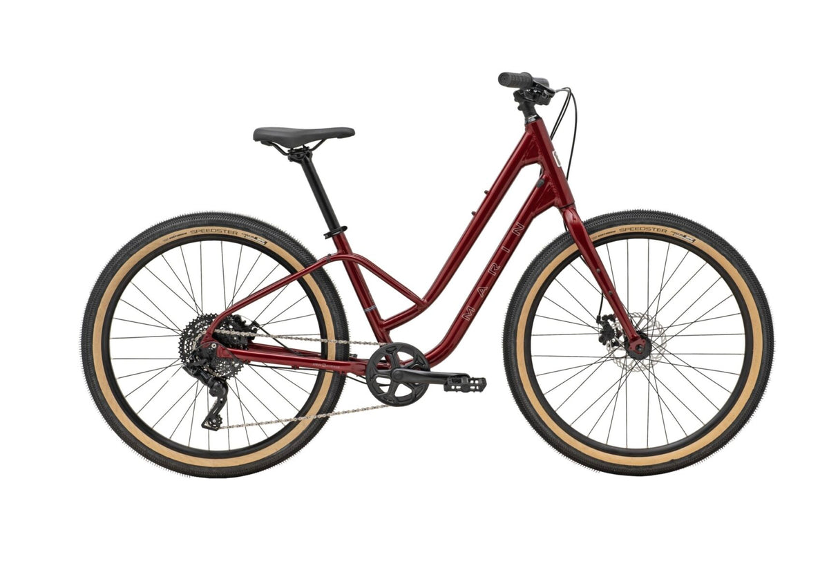 Marin Stinson 2 Step Thru Hybrid Bike Red Size