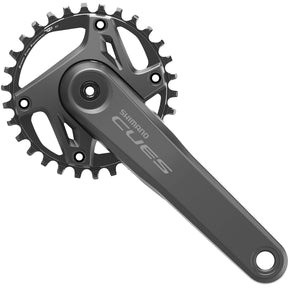 Shimano FC-U6000-1 CUES 2 piece design 9/10/11-speed chainset - 55mm Chainline Black 30T 175mm