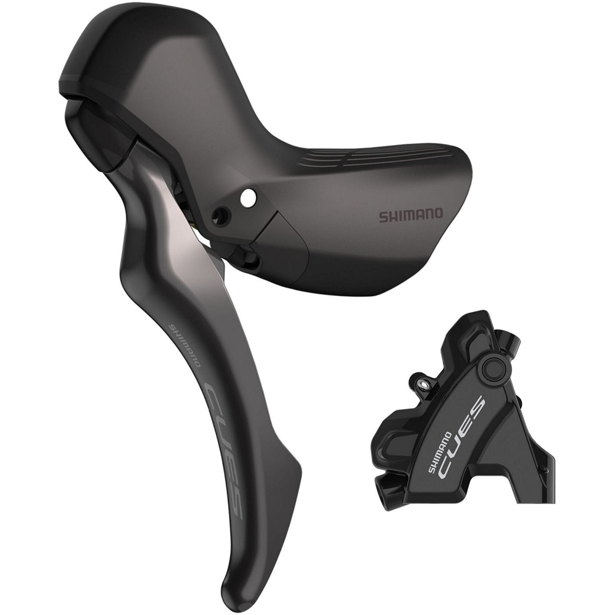 Shimano BL-U6030 CUES hydraulic disc brake lever bled with BR-U6030 calliper Black Left/Rear Brake
