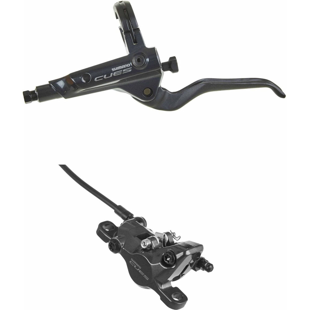 Shimano BR-U8000/BL-U8000 CUES bled brake lever/post mount 2 pot calliper Black Rear