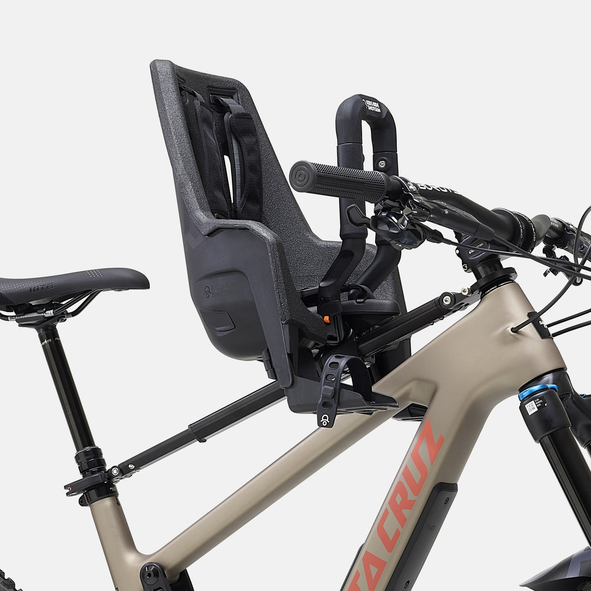 Kids Ride Shotgun Pro Evo Child Bike Seat + Handlebars Combo