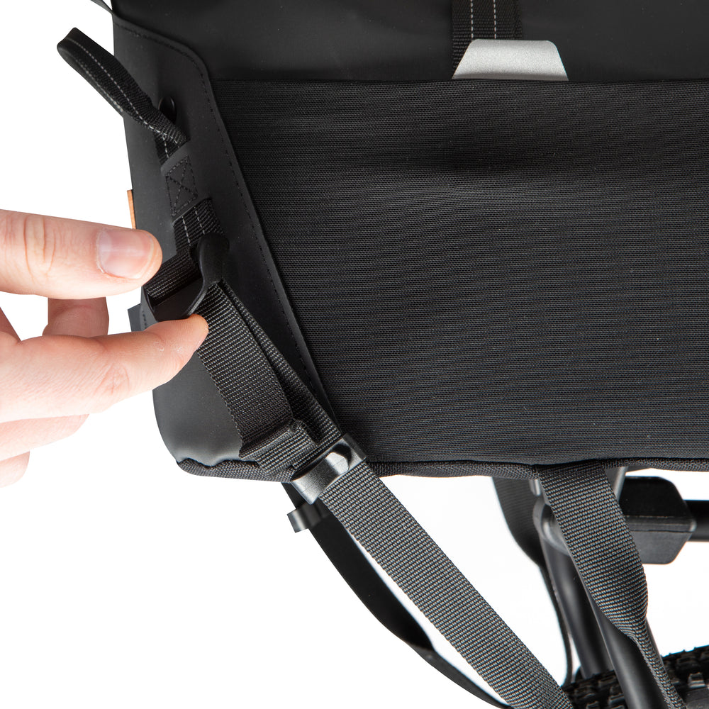 Restrap Switch Rack Top Bag Black 15L