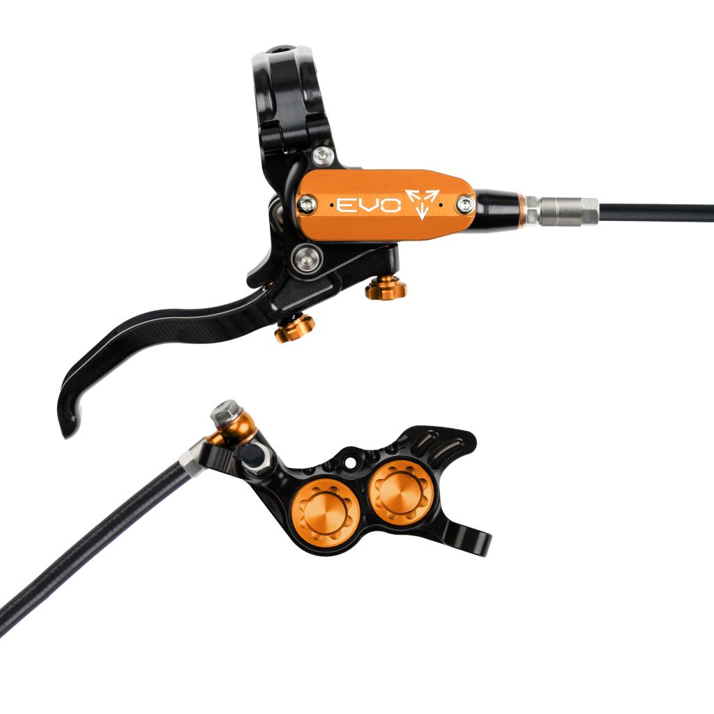 Hope EVO GR4 Disc Brake Black/Orange R/H