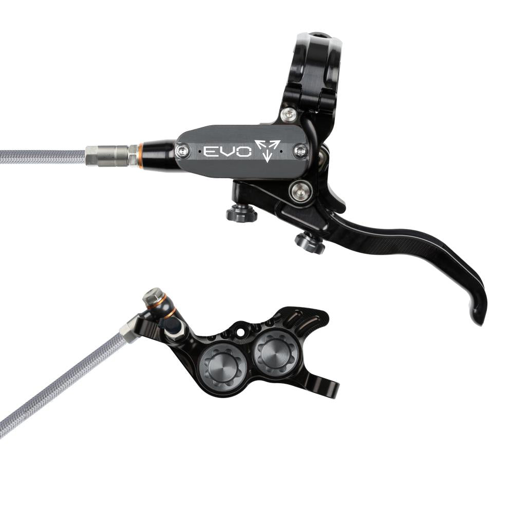 Hope EVO GR4 Braided Disc Brake Black/Smoke L/H