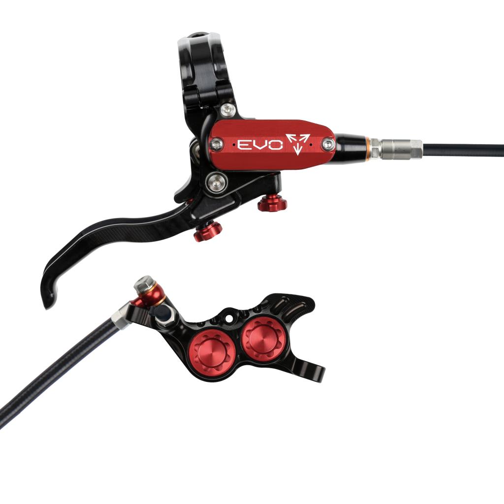 Hope EVO GR4 Disc Brake Black/Red R/H
